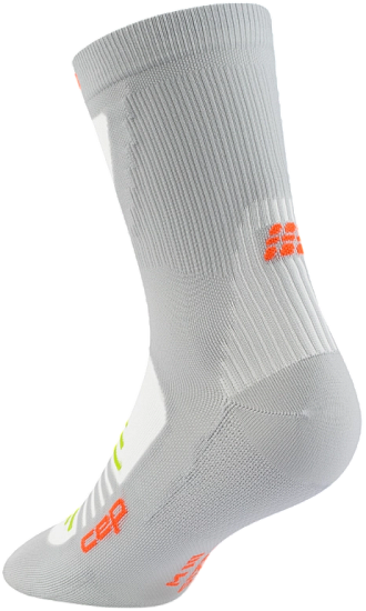 Носки мужские CEP C2UPM Pro Run Ultralight Mid Cut Grey - Фото 2 большая