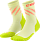 Носки мужские CEP C10YM Core Run Edt. Elliptic Mid Cut Lime/Neon Coral - Фото 3 малая