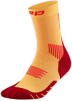 Носки мужские CEP C105M Core Run Mid Cut 5.0 Marigold/Burgundy