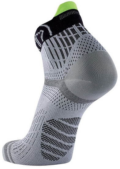Носки Sidas Run Feel Light Grey/Black - Фото 4 большая