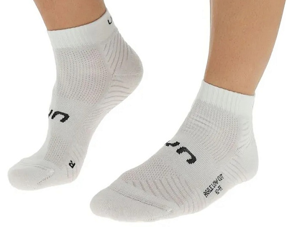 Носки UYN Agile Low Cut 2Prs Pack White - Фото 3 большая