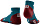 Носки женские CEP C09UUW Petro/Dark red - Фото 2 малая