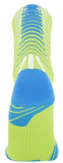 Носки мужские UYN Run Fit Lime/Blue - Фото 2 большая