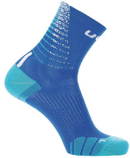 Носки мужские UYN Run Fit Blue/Turquoise - Фото 3 большая