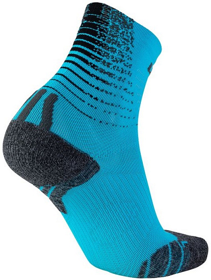 Носки женские UYN Run Fit Blue Atoll/Pearl Grey - Фото 2 большая
