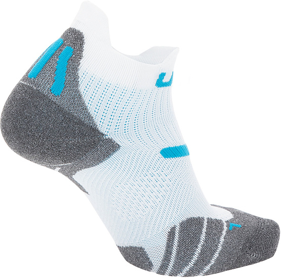 Носки женские UYN Run 2In White/Turquoise - Фото 2 большая