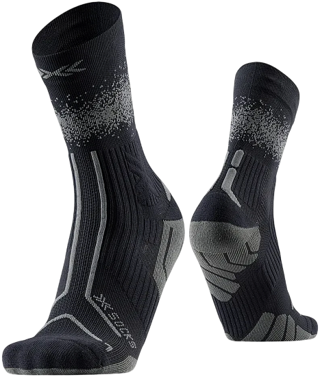 Носки X-Socks Trailrun Terraskin Perform X Black/Rhino Grey - Фото 1 большая