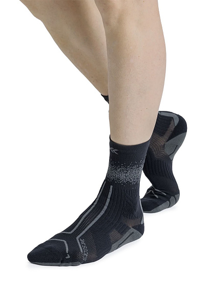 Носки X-Socks Trailrun Terraskin Perform X Black/Rhino Grey - Фото 4 большая