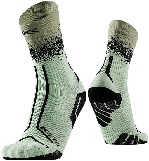 Носки X-Socks Trailrun Terraskin Perform Digital Lime/X Black - Фото 1 большая