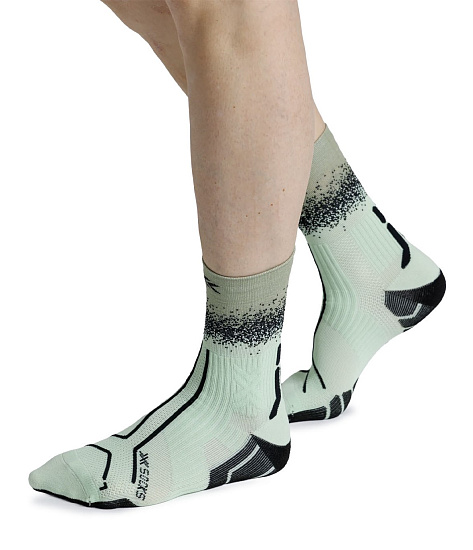 Носки X-Socks Trailrun Terraskin Perform Digital Lime/X Black - Фото 4 большая