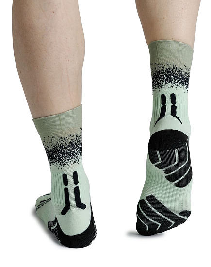 Носки X-Socks Trailrun Terraskin Perform Digital Lime/X Black - Фото 6 большая