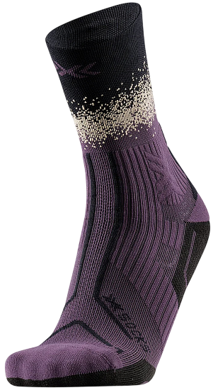 Носки X-Socks Trailrun Terraskin Perform Deep Purple/X Black/Sand - Фото 2 большая
