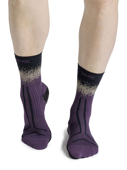 Носки X-Socks Trailrun Terraskin Perform Deep Purple/X Black/Sand - Фото 5 большая