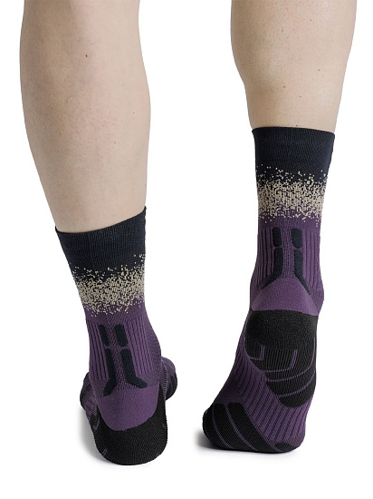 Носки X-Socks Trailrun Terraskin Perform Deep Purple/X Black/Sand - Фото 6 большая