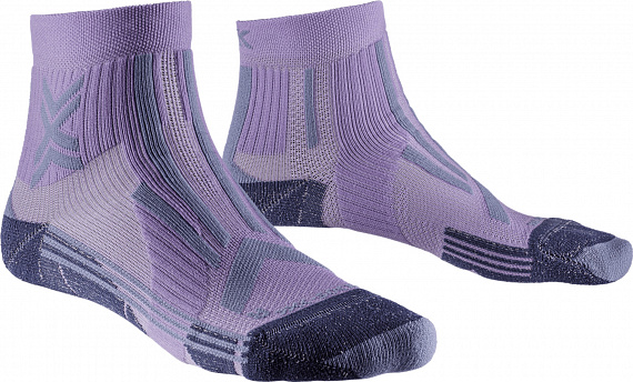 Носки женские X-Socks Trail Run Perform Ankle Orchid/Sunset Blue - Фото 1 большая