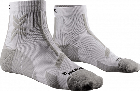 Носки X-Socks Trail Run Discover Ankle Arctic White/Pearl Grey - Фото 1 большая