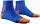 Носки X-Socks Run Perform Ankle Twyce Blue/Orange - Фото 1 малая
