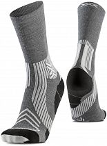 Носки X-Socks Run Expert Silk Merino Crew Seal Grey/Light Sand