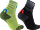 Носки мужские UYN Free Run Socks 2Prs Black/Red-Green Lime/French Blue - Фото 2 малая