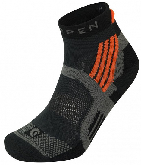 Носки Lorpen T3 Trail Running Padded Eco Anthracite/Orange - Фото 1 большая