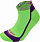 Носки женские Lorpen X3IM Green/Plum - Фото 1 малая