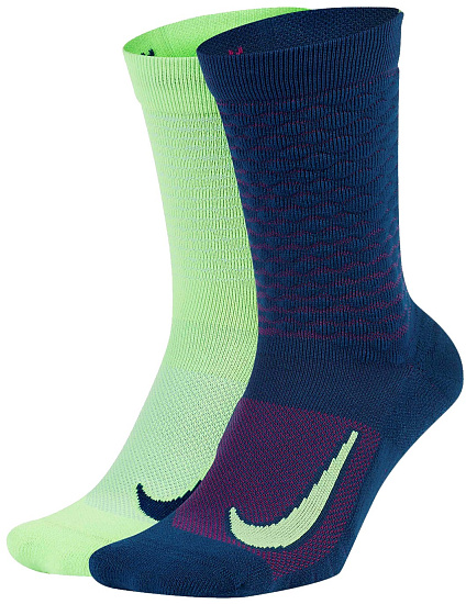 Носки Nike Multiplier Crew 2Pr Atlas Multi - Фото 1 большая
