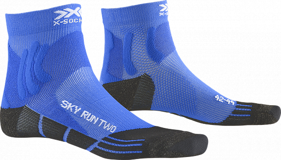 Носки X-Socks Sky Run Two Twyce Blue/Anthracite - Фото 1 большая