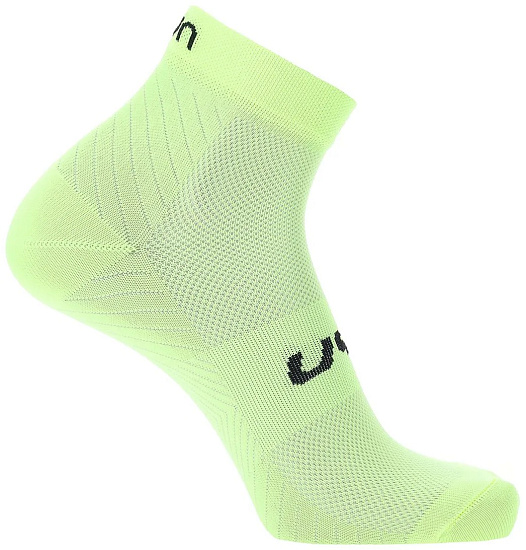 Носки UYN Essential Low Cut 2Prs Pack Acid Lime - Фото 3 большая