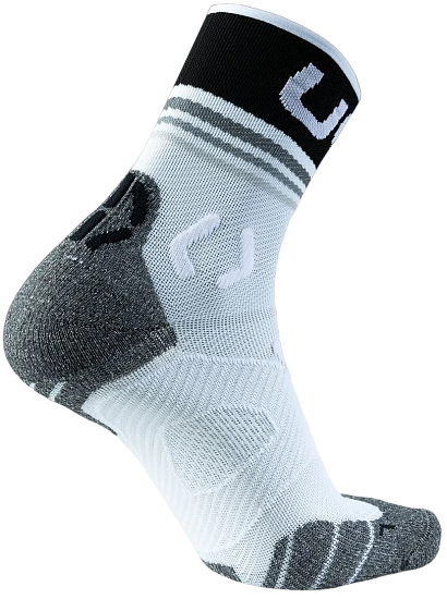 Носки мужские UYN Runner'S One Short White/Black - Фото 3 большая