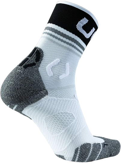 Носки женские UYN Runner'S One Short White/Black - Фото 3 большая