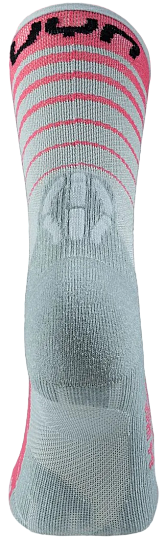 Носки женские UYN Runner'S Five Light Grey/Pink - Фото 3 большая