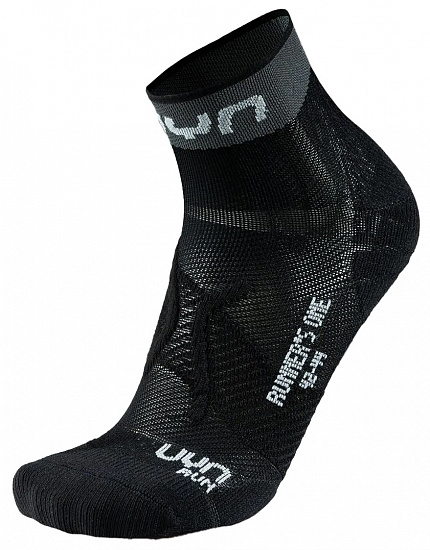 Носки мужские UYN Runner'S One Black/Grey - Фото 1 большая