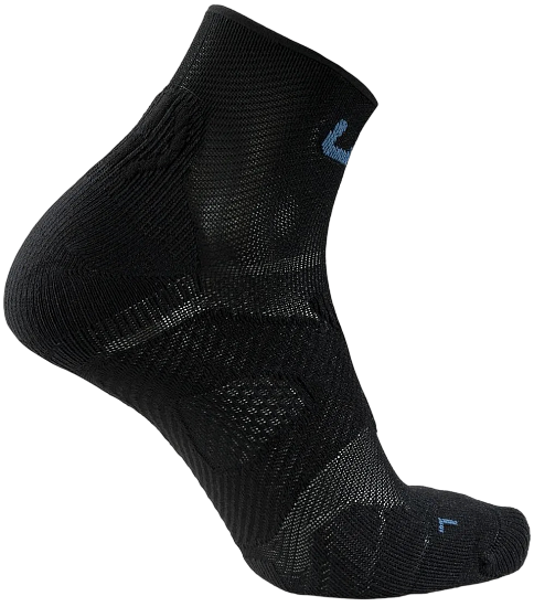 Носки мужские UYN Runner'S One Black/Blue Poseidon - Фото 2 большая