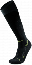 Носки мужские UYN Run Compression One Black/Grey/Lime