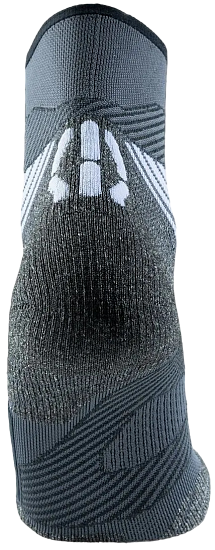 Носки мужские UYN Run Trail One Grey/White - Фото 3 большая