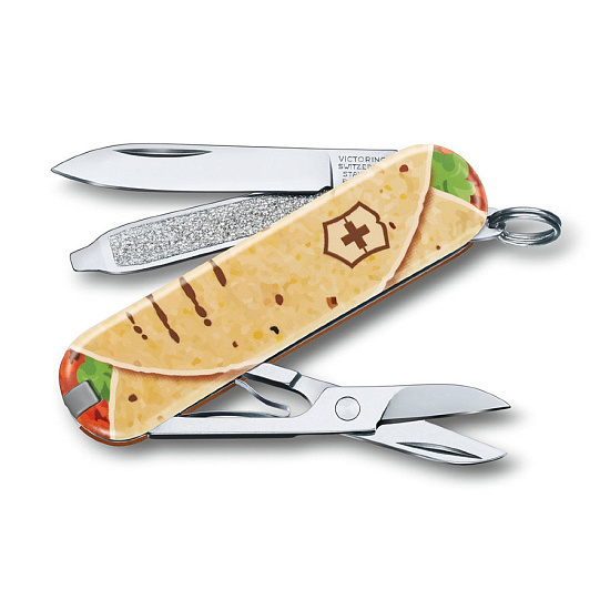 Нож-брелок Victorinox Mexican Tacos - Фото 1 большая