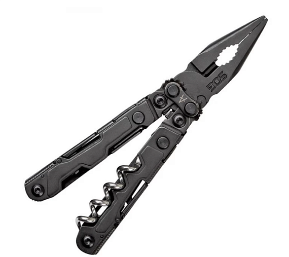 Мультитул Sog PowerLitre Black - Фото 2 большая