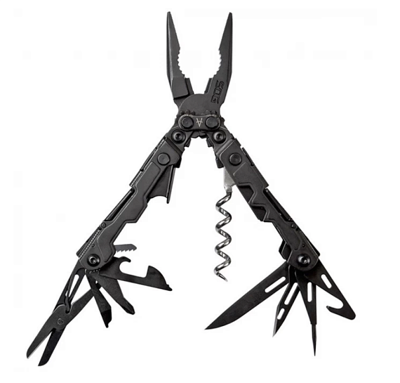 Мультитул Sog PowerLitre Black - Фото 3 большая