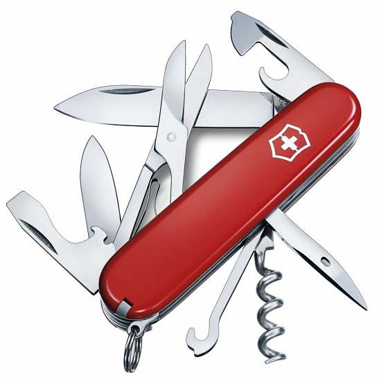 Нож Victorinox Climber 91мм 14 функций Red - Фото 1 большая