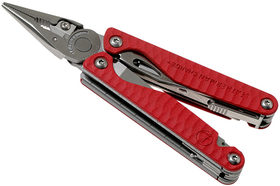 Мультитул Leatherman Charge Plus G10 Red - Фото 2 большая