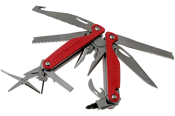Мультитул Leatherman Charge Plus G10 Red - Фото 5 большая