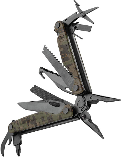 Мультитул Leatherman Charge Plus Forest Camo - Фото 2 большая