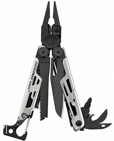 Мультитул Leatherman Signal Silver/Black - Фото 1 большая