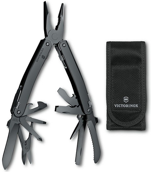 Мультитул Victorinox SwissTool Spirit MXBS, 105 мм, 24 функции (нейлоновый чехол) чёрный - Фото 3 большая