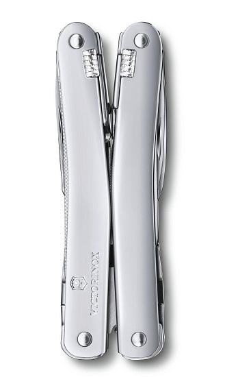 Мультитул Victorinox SwissTool Spirit X Plus Ratchet, 105 мм, 36 функций (кожаный чехол) - Фото 6 большая