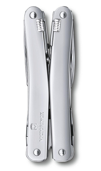 Мультитул Victorinox SwissTool Spirit X Plus, 105 мм, 35 функций (кожаный чехол) - Фото 6 большая