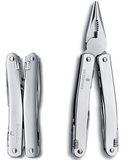 Мультитул Victorinox SwissTool Spirit X Plus, 105 мм, 35 функций (нейлоновый чехол) - Фото 8 большая