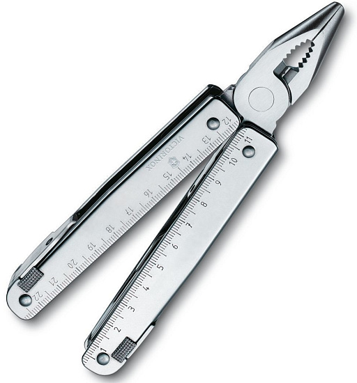 Мультитул Victorinox SwissTool X, 115 мм, 28 функций (нейлоновый чехол) - Фото 5 большая