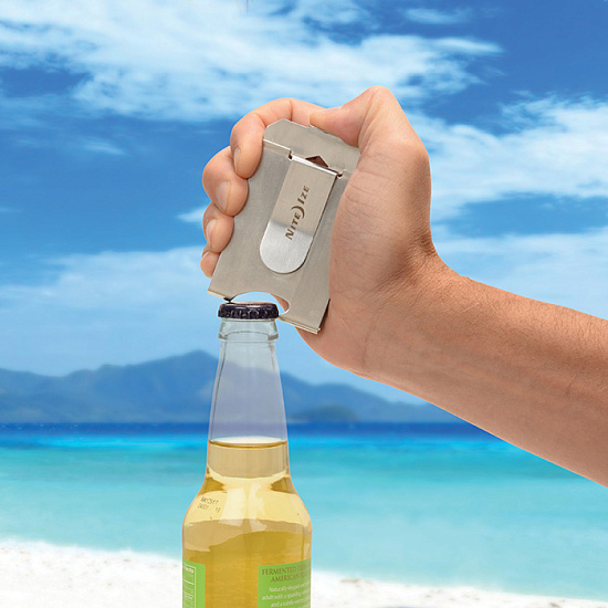 Карманный инструмент Nite Ize Financial Tool® Multi Tool Money Clip - Фото 3 большая