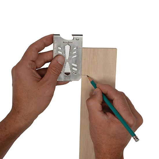 Карманный инструмент Nite Ize Financial Tool® Multi Tool Money Clip - Фото 5 большая